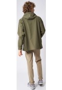 Grüne (Avocado) Stretch Softsheell Herrenregenjacke Motregn von Tantä 5