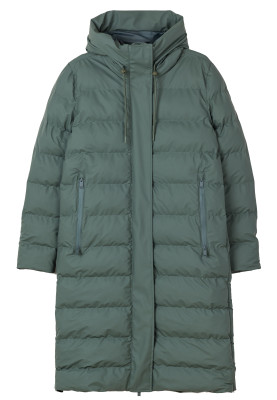 Schwarze Puffer Damenregenjacke Glaze von Tantä