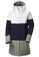 Weiße / Marineblaue / Khakifarbene Damen Regenjacke Koster von Helly Hansen