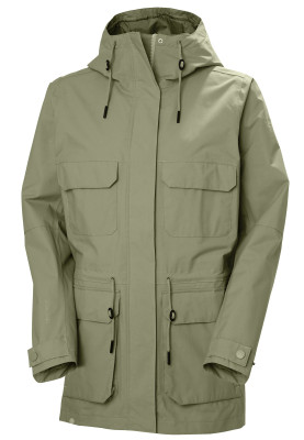 Grüne Damen Escape Utility Raincoat von Helly Hansen