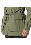 Grüne Damen Escape Utility Raincoat von Helly Hansen 8