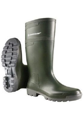 Dunlop Hobby knielange Regenstiefel grün