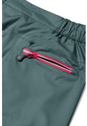 Grüner (green machine) nachhaltiger Regenponcho + Regenhose von Dripp Rainwear 9