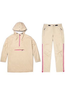 Camel Kick nachhaltiger Regenponcho + Regenhose von Dripp Rainwear