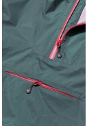 Grüner (green machine) nachhaltiger Regenponcho von Dripp Rainwear 9