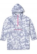 Grauer (camo grey) nachhaltiger Regenponcho von Dripp Rainwear