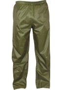 Grüne Herrenregenhose Stormguard Packaway von Highlander 1