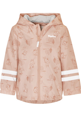 Rosa Kinderregenjacke Deer von Playshoes