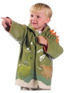 Grüne Kinder Regenmantel Dino  von Kidorable 2