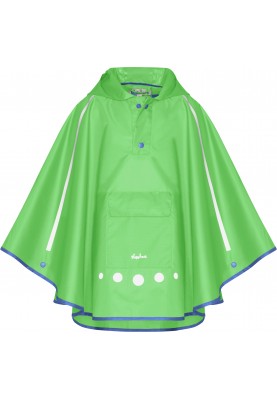 Grüner Kinderregenponcho Pack It von Playshoes