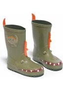 Grüner Kinderregenstiefel Dino von Kidorable 2