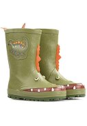 Grüner Kinderregenstiefel Dino von Kidorable 1