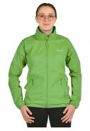 Grüne leichtgewichtige Damenregenjacke Packable von Pro-X Elements 2