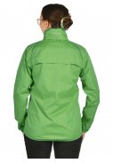 Grüne leichtgewichtige Damenregenjacke Packable von Pro-X Elements 4