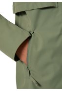 Grüne mittellange Damen-Regenjacke Lilja von Helly Hansen 5