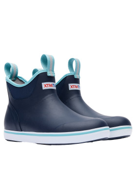 Navy womans Ankle Deck Boot von Xtratuf
