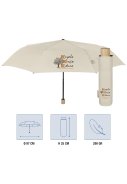 Weißer faltbarer Mandel-Regenschirm von Perletti 4