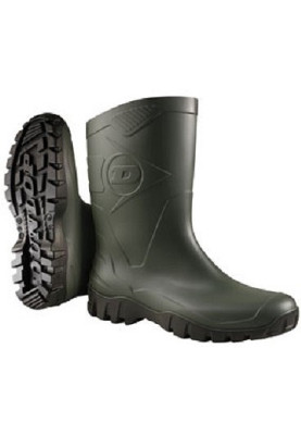 Grüne PVC Herren Wadenstiefel Dee Calf von Dunlop