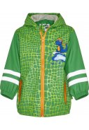 Grüne Regenjacke Dino von Playshoes 1