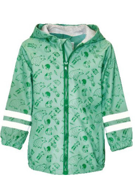 Grüne Regenjacke Forrest Animals von Playshoes