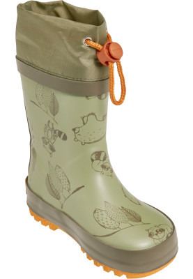 Grüne Regenstiefel Raccoon von Playshoes