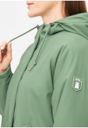 Hedge Green Damenparka Friese Tidaholm mit Teddyfutter von Derbe 3