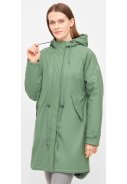 Hedge Green Damenparka Friese Tidaholm mit Teddyfutter von Derbe 5