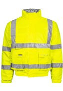 Saturn gelbe Winter Regenjacke Hi-Vis von Lyngsoe Rainwear