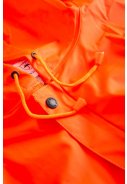 Orange lange Regenjacke Hi-Vis von Lyngsoe Rainwear 2