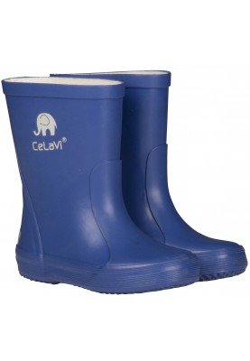 Robuste seeblaue Kindergummistiefel von CeLaVi