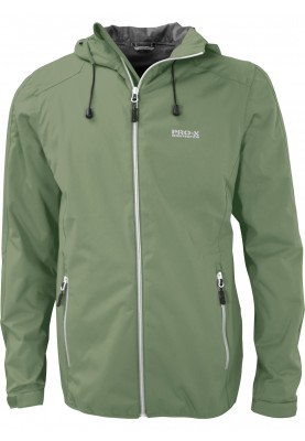 Grüne (hydro green) Stretch Herrenregenjacke Donovan von Pro-X Elements