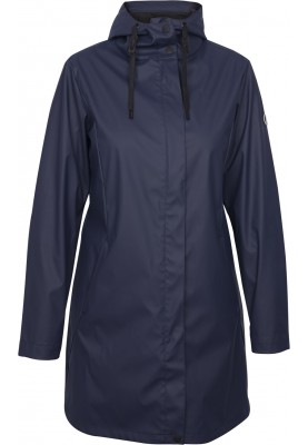 Dunkelblaue (indigo) Damenregenjacke Mizzle von Tantä