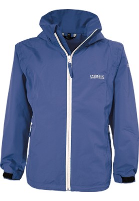 Blaue (Indigo) Kinder Regenjacke Lina von Pro-X Elements