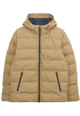 Beiger (Kelp) wattierte Herren Winterjacke Hrom von Tantä