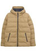 Beiger (Kelp) wattierte Herren Winterjacke Hrom von Tantä