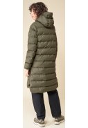 Khaki wasserdichte gesteppte Winterjacke "Puddle" von Tantä 5