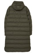 Khaki wasserdichte gesteppte Winterjacke "Puddle" von Tantä 8
