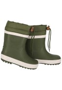 Khaki Kinder-Gummistiefel mit Fleece futter von XQ Footwear 1