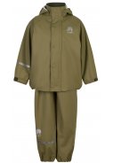 Khaki Regenanzug von CeLaVi