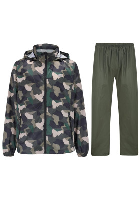 Camo green Regenanzug von Mac in a Sac
