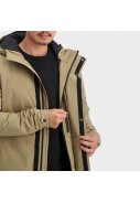 Beige lange Regenjacke City Slicker Winter Urban Outdoor von AGU 3