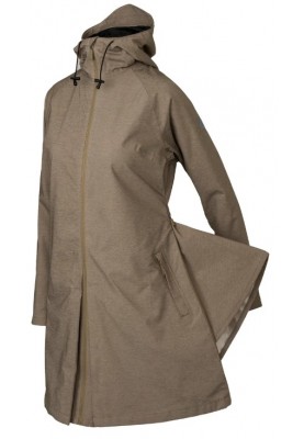 Lead grey Damenregenjacke Seq von Agu