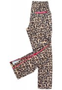 Braune (leopard kiss) nachhaltige Regenhose von Dripp Rainwear 3