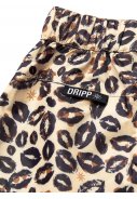 Braune (leopard kiss) nachhaltige Regenhose von Dripp Rainwear 5