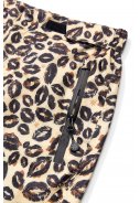 Braune (leopard kiss) nachhaltige Regenhose von Dripp Rainwear 5