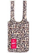 Brauner (Leopard kiss) nachhaltiger Regenponcho von Dripp Rainwear 8