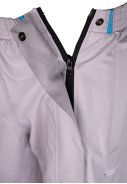 Hellrosa Regenhose mit durchgehendem Reißverschluss von Hello Rain 8