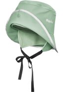 Grüne kinder Regenmütze mit Fleecefutter von Playshoes 2