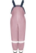 Hellrosa mit Fleece gefütterte Regenlatzhose von Playshoes 1