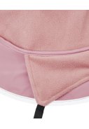 Rosa kinder Regenmütze mit Fleecefutter von Playshoes 3